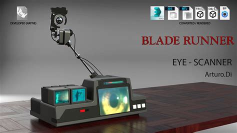 Blade Runner Eye Scanner 3D model | CGTrader