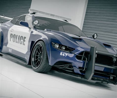 ArtStation - Ford Mustang Police | Resources