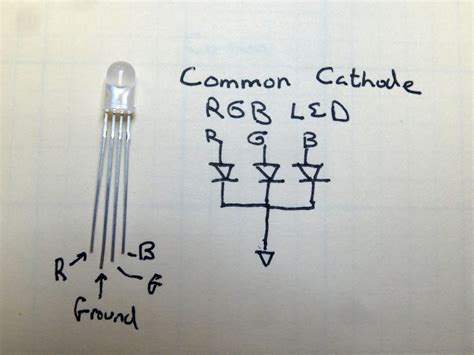 Common Cathode RGB LED Schematic | Technology Tutorials