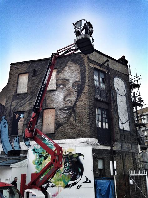 RONE New Street Art - East London, UK | StreetArtNews | StreetArtNews