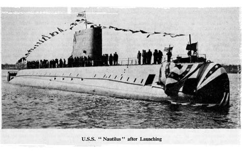 April 1954: The world's first nuclear submarine