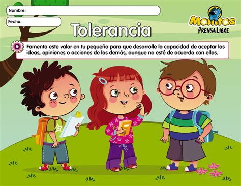 Tolerancia para Niños - MiniManual ️