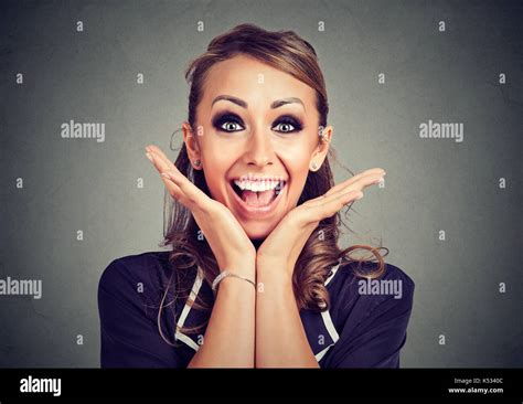 Omg woman hi-res stock photography and images - Alamy