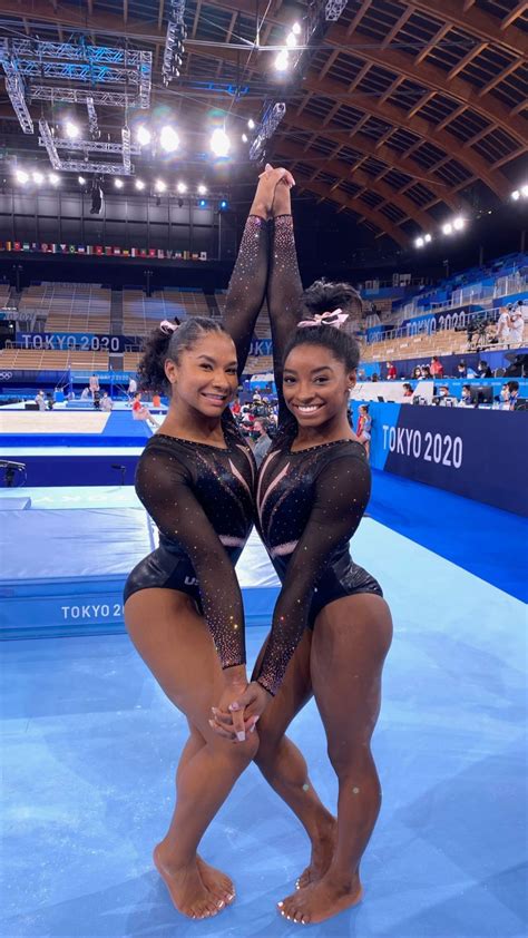 US Gymnast's Jordan Chiles & Simone Biles : r/Ohlympics