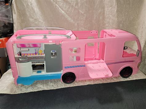 Mattel Barbie Playset No Accessories Expandable Dream Camper Bus Motorhome Rv | eBay