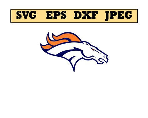 Denver Broncos Silhouette at GetDrawings | Free download