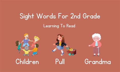 No-Prep 2nd Grade Sight Word List For Engaged Children - Grammar