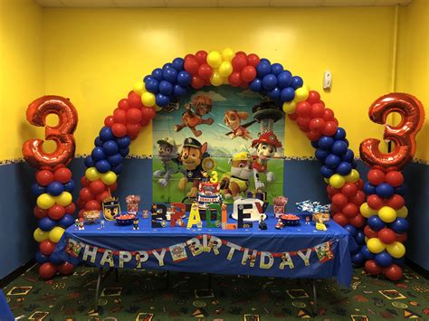 Paw Patrol Birthday Decorations Ideas - Printable Templates Free