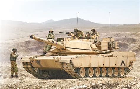 M1A2 Abrams Main Battle Tank (MBT) - Armored Vehicles