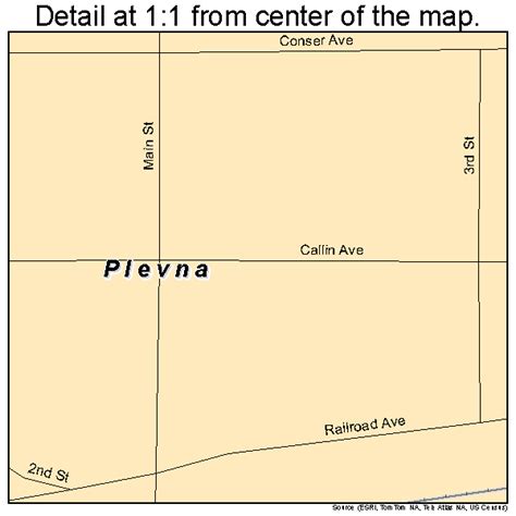 Plevna Montana Street Map 3058450