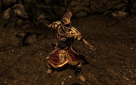 Lost Dwemer Forge - Obsidian Armor and Weapons at Skyrim Nexus - Mods ...