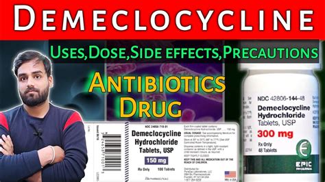 Demeclocycline Tablet Review / Ledermycine Tablet Uses,Side effects ...