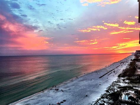 Panama City Beach sunset... From @wxsnm | Panama city beach florida ...