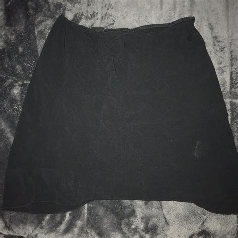 Brandy Melville black skirt:) #brandy #brandyskirt - Depop