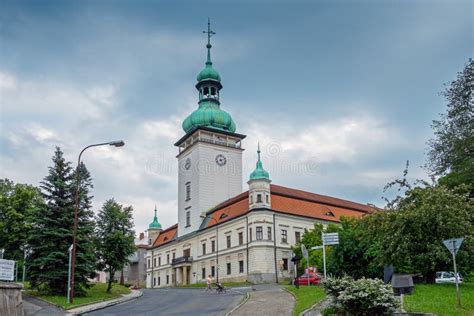 Castle in Vsetin stock photo. Image of vsetin, architecture - 168282070