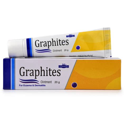 Hapdco Graphites Ointment (20g) : Useful in Eczema (Wet and Dry ...