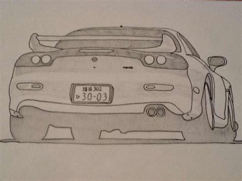 Mazda Rx7 FD - Cars | Desenhos de carros, Projetos de carros, Carros