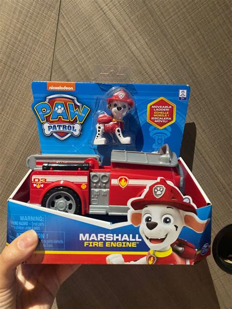 Paw patrol Marshall toy car fire truck, Hobbies & Toys, Toys & Games on Carousell