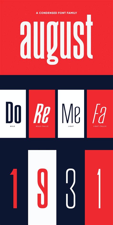 August Font by Ellen Luff | Graphic design fonts, Typeface, Typography fonts