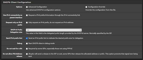 Solved: pfSense Router Setup for IPv6 - Rogers Community