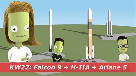SpaceX Falcon 9, Ariane 5 & H-IIA launch | kNews W.22/2017 - YouTube