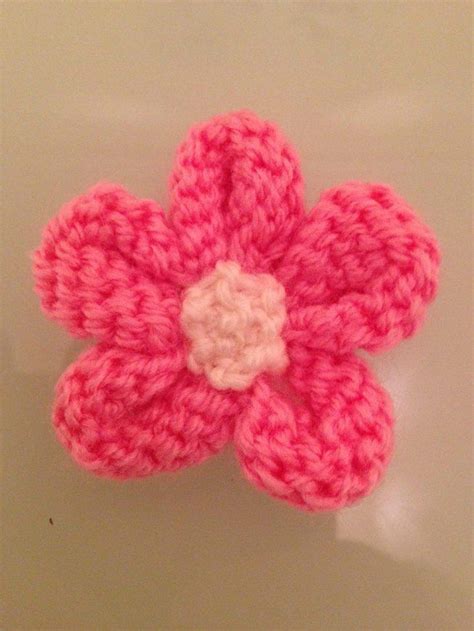 Knitted Flower Tutorial knitting project by Isobel S | LoveKnitting | Knitted flowers, Knitted ...