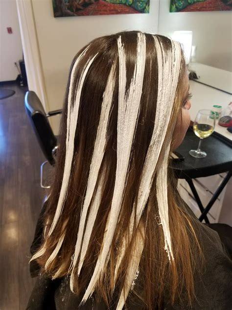 Balayage Process 🖌 Done by Charlie Alexander how to apply balayage highlights, balayage ...