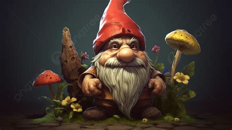 Gnome Wallpaper For Computer Desktop Background, Gnomes Picture Free, Gnome, Cute Background ...