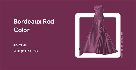 Bordeaux Red color hex code is #6F2C4F