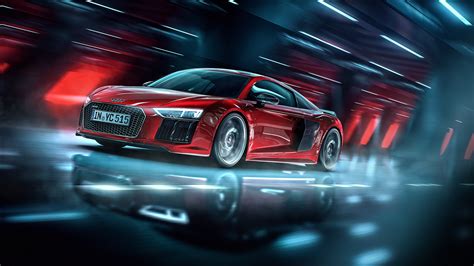 3840x2160 Audi R8 Red Car 4K ,HD 4k Wallpapers,Images,Backgrounds,Photos and Pictures