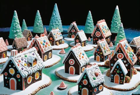 Gingerbread village by ChromaticReveries on DeviantArt