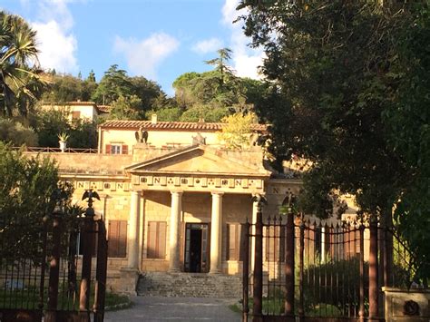 Up above with a view of the Portoferrario, Napoleon's villa in San Martino area of Elba. Museum ...