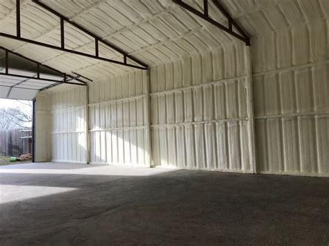 Energy-efficient Spray Foam Insulation for Metal Barns