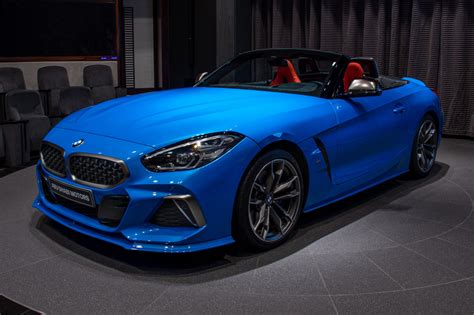 AC Schnitzer-tuned BMW Z4 M40i displayed in Misano blue