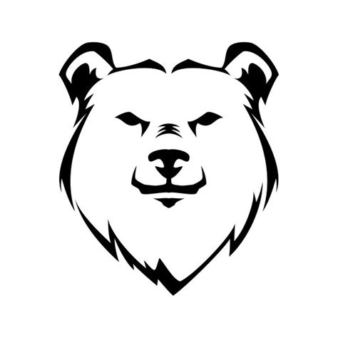 Polar Bear Head Drawing | Free download on ClipArtMag