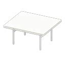 Cool dining table - White - White | Animal Crossing (ACNH) | Nookea