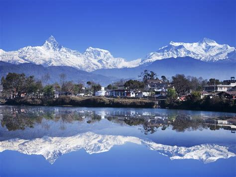 Nepal, Pokhara, Phewa Tal, Lake, Himalayas, Ghandruk, Mountains HD ...