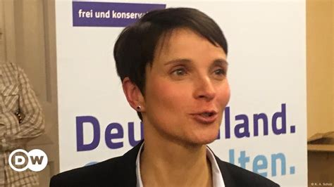 Frauke Petry's comeback tour – DW – 11/29/2017