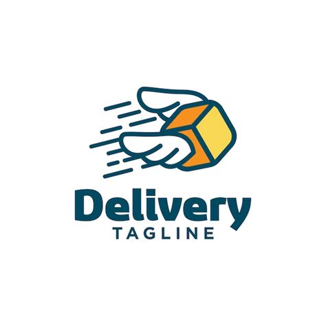 Premium Vector | Delivery logo template