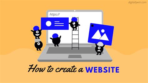 How to create a website - DigitallyWin