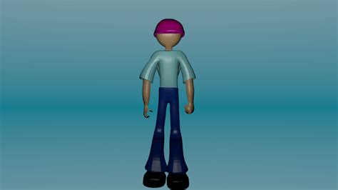 survival character | Blender 3D Model