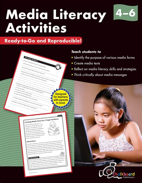 United States Media Literacy Activities Grades 4-6 - eBook - Chalkboard Publishing