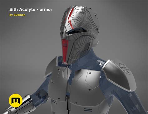 Sith Acolyte – armor | 3Demon - 3D print models download