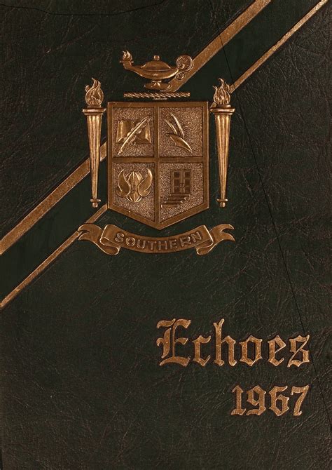 1967 yearbook from Southern High School from Lothian, Maryland