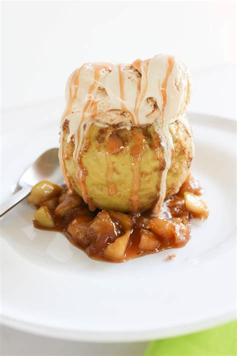 Caramel Ice Cream Baked Apples - Let's Mingle Blog