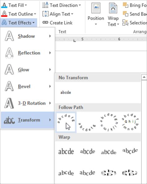 Microsoft Office Tutorials: Video insert wordart