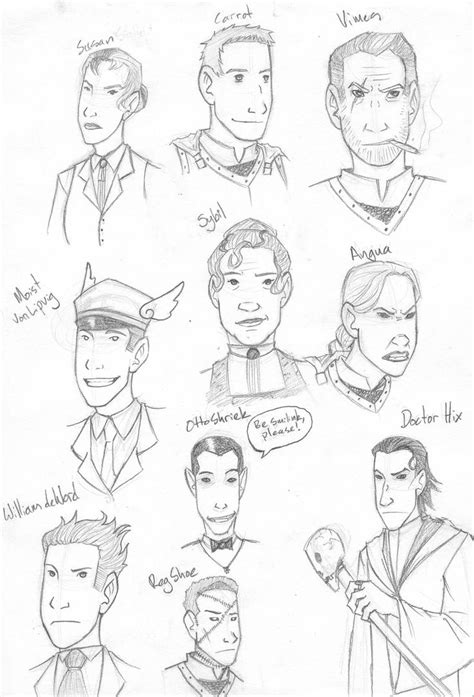 Discworld Characters by Inveighed on DeviantArt