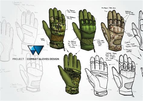 Combat Gloves Design by Alan Wu at Coroflot.com