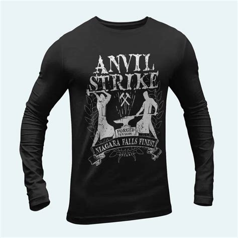 Anvil Band Long Sleeve T-Shirt, Anvil Concert Artwork Longsleeve Tee ...