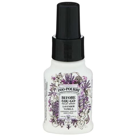 Poo~Pourri Travel Size Before You Go Lavender Vanilla Toilet Spray ...